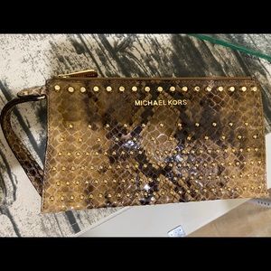 Michael Kors patent skin clutch!